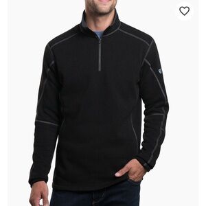 Kuhl men’s Revel XL Black Quarter-Zip Pullover